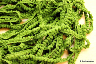 Green Embroidery Crochet (Wool) One Yard Lace Trims 10mm Wide